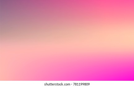Wavy Pink and Yellow Stylish Gradient