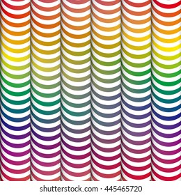 Wavy rainbow background. Seamless pattern.Vector.