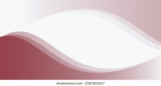 wavy red and white abstract vector background with copy space for text. indonesia national day