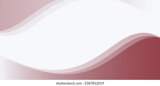 wavy red and white abstract vector background with copy space for text. indonesia national day