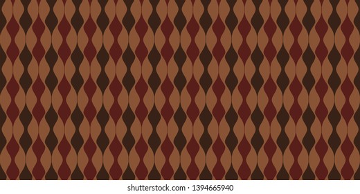 Wavy retro background. Seamless pattern.Vector.