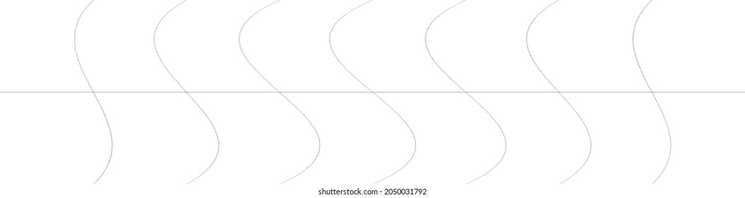 Wavy, ripple, curved distort effect long, oblong irregular rectangular wire-frame, grid, mesh, lattice and trellis lines matrix