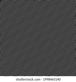Wavy, ripple lines seamless geometric pattern, texture, background