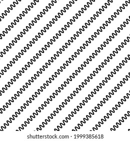 Wavy, ripple lines seamless geometric pattern, texture, background