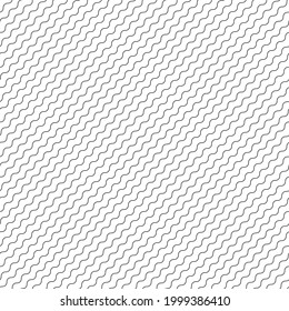 Wavy, ripple lines seamless geometric pattern, texture, background