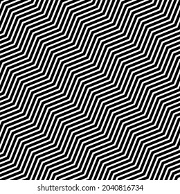 Wavy, ripple lines seamless geometric pattern, texture, background