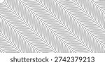 Wavy seamless background pattern. modern