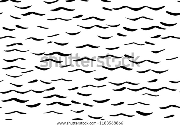 Wavy seamless grunge overlay\
texture. Wave Stripe Background - simple endless background for\
your design. Distressed artistic overlay template. EPS10\
vector.