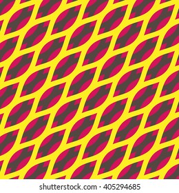 Wavy seamless pattern. Abstract vector background