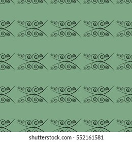 Wavy seamless pattern. Fashion graphic background design. Abstract texture. colorful template for prints, textiles, wrapping, wallpaper, website etc. Vector illustration