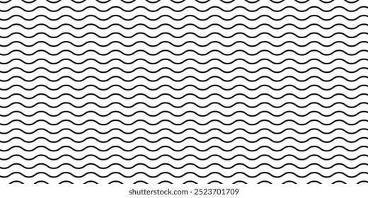 Wavy seamless pattern ilustrator 10 eps