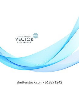 Wavy Shape Blue Background Design Stock Vector (Royalty Free) 618291242 ...