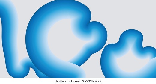 Wavy shape with Colorful Gradient eps 10