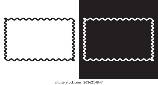 Wavy  shape elements. Vector illustration. EPS 10 AI