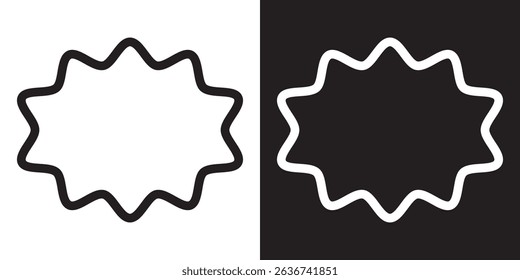 Wavy  shape elements. Vector illustration. EPS 10 AI
