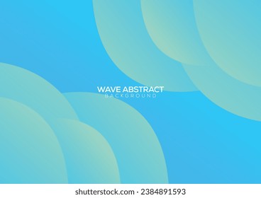 wavy shapes background gradient style