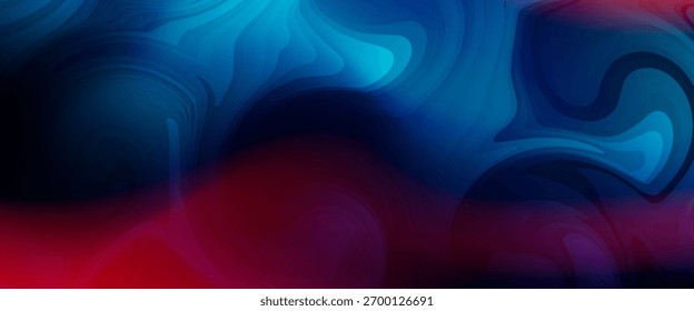 Abstractas ondulado y liso. Concepto de superficie de reflexión ondulada de patrón líquido multicolor. Líquido colorido de moda. Hermoso fondo degradado