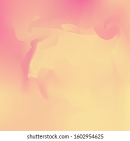 Wavy smooth color gradient. Stylish vector background