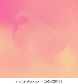 Wavy smooth color gradient. Stylish vector background