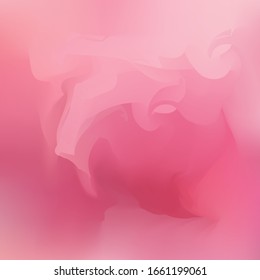 Wavy smooth color gradient. Stylish vector background