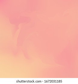 Wavy smooth color gradient. Stylish vector background