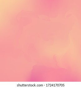 Wavy smooth color gradient. Stylish vector background