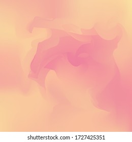 Wavy smooth color gradient. Stylish vector background
