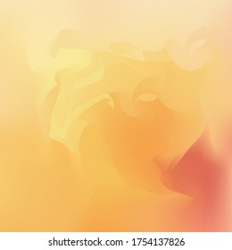 Wavy smooth color gradient. Stylish vector background