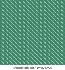 Wavy striped fabric alternating in green and light blue. Towel texture.