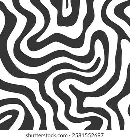 wavy striped fluid background. abstract wavy lines background.