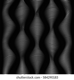wavy stripes abstract background