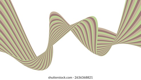Wavy stripes lines abstract background. Waves wavy lines ribbon minimal curve vector illustration. for wallpaper, website, banner, cover, poster, texture, advertising, printing, element,