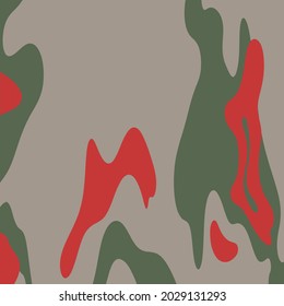 Wavy stripes pattern. A decorative motif based on natural relief lines. Protective pattern.