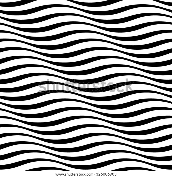 Wavy Stripes Seamless Pattern Abstract Fashion Stock Vector (royalty 