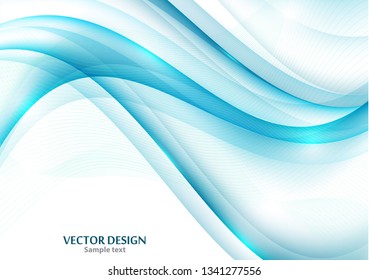 Wavy stripes Trendy curve line background. Abstract background with wavy lines. Wavy stripes for web design, website, wallpaper, banner, presentation, cover. Futuristic wavy background. Modern