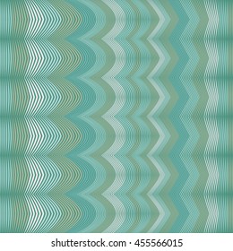 Wavy stripes vector abstract background. Vector seamless colorful chevron waves pattern.