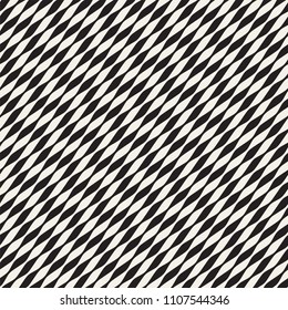 Wavy stripes vector seamless pattern. Retro wavy engraving texture. Geometric zigzag lines design.