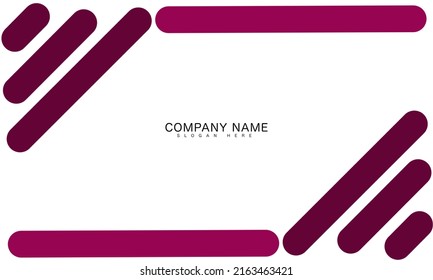 wavy style visiting card template. abstract business card template. abstract shape