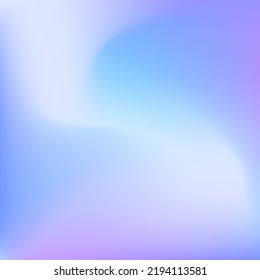 Wavy Sunset Indigo Lavender Pink Swirl Gradient Mesh. Sunrise Pastel Sky Curve Light Gradient Backdrop. Violet Blurred Liquid Fluid Color Blurry Texture. Calm Dynamic Cold Blue Water Background.