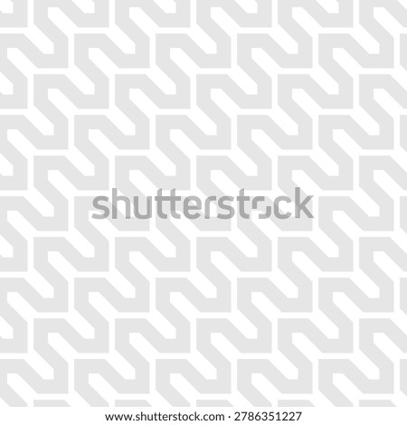 Wavy Tangle Seamless Pattern. Vector pattern with shapes on a transparent background. Includes geometrical shapes in a repeated layout. Usable for various ornamental design projects.