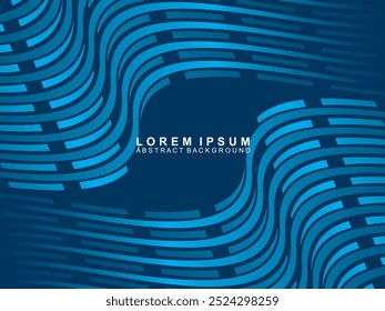 Design de fundo de tecnologia ondulada. Abstrato onda movendo partículas de fluxo de ponto, alta tecnologia e design de fundo de big data para brochura, folheto, revista, cartão de visita, banner, etc.