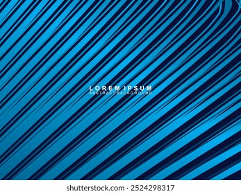 Wavy Technology Background Design. Abstract wave moving point flow particles, high tech and big data background design for brochure, flyer, magazine, business card, banner, etc.