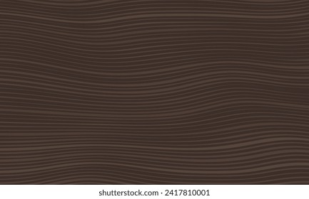 fondo de papel de textura abstracta vectorial ondulante undulante de café chocolate de color marrón oscuro