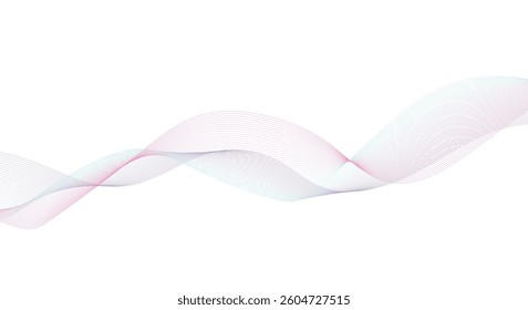Wavy vector abstract dynamic background. Motion illustration. EPS 10