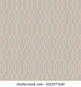 A wavy vector pattern with very subtle color scheme. An elegant wallpaper design with linear pattern.