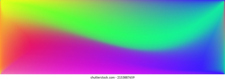 Wavy Vibrant Sunset Multicolor Pastel Background. Vivid Sunrise Bright Curve Fluid Gradient Backdrop. Colorful Dynamic Blurred Glow Water Smooth Surface. Sky Light Neon Liquid Color Gradient Mesh.