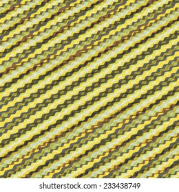Wavy volume background. Pattern with optical illusion. 3d vector illustration. 