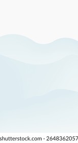 Wavy water flowing background with blue and light blue color