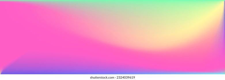 Wavy Water Sunset lebendige mehrfarbige Farbverlauf-Hintergrund. Dynamische Farbe Pastelltöne Sonnenaufgang unscharf Design Bild. Vivid Liquid Sky Curve Neon Hintergrund. Flüssiger, hellblauer, heller Lichtmesh.