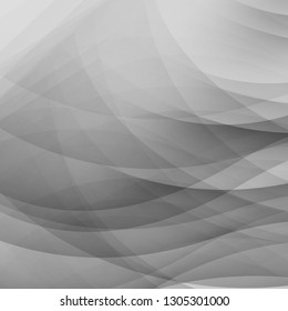 Wavy wave gray shapes, banners. Horizontal crystal banners, faceted gray geometric background. Abstract  Creative Design Templates. 